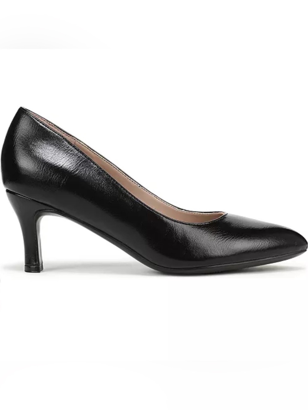 Classic Black Pointed-Toe Women's Pumps